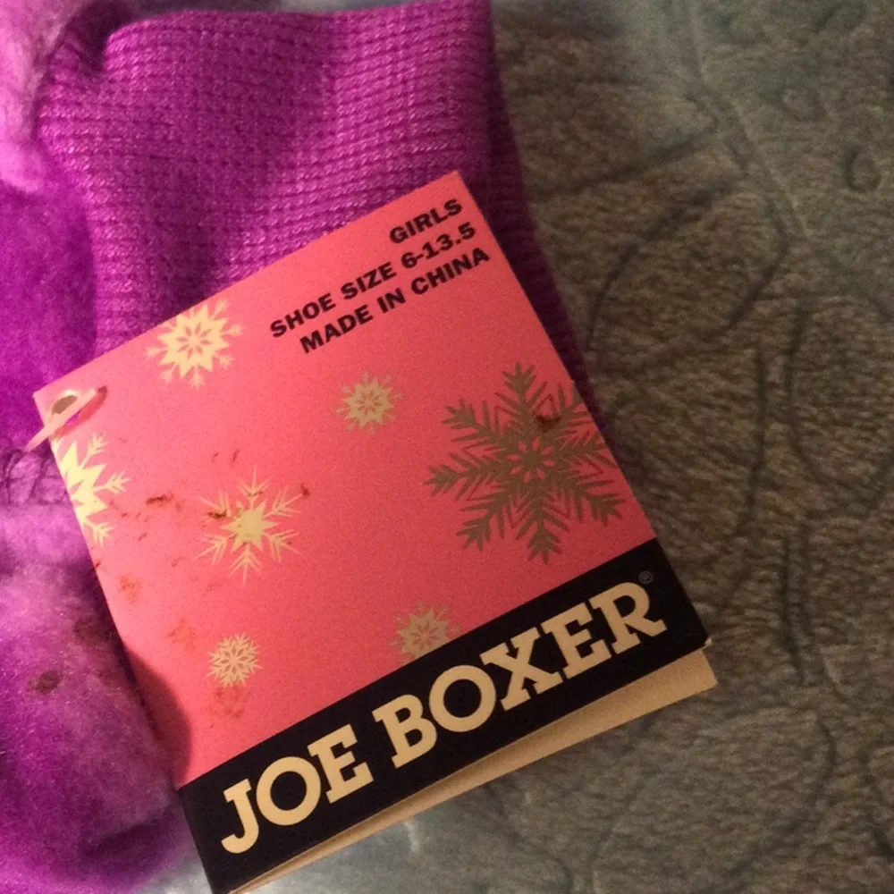 Bundle for a $1 Joe Boxer Socks Girls 6-13
